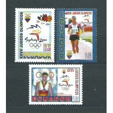 Ecuador - Correo 2000 Yvert 1512/14 ** Mnh Deportes. Olimpiadas de Sydney