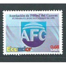 Ecuador - Correo 2001 Yvert 1565 ** Mnh Deportes. Fútbol