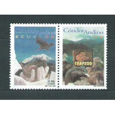 Ecuador - Correo 2001 Yvert 1581/2 ** Mnh Fauna. Ave
