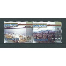 Ecuador - Correo 2001 Yvert 1615/6 ** Mnh Reserva Ecologica