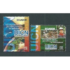 Ecuador - Correo 2002 Yvert 1623/4 ** Mnh