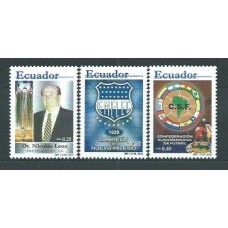 Ecuador - Correo 2002 Yvert 1627/9 ** Mnh Deportes. Fútbol