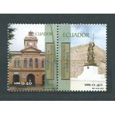 Ecuador - Correo 2002 Yvert 1642/3 ** Mnh