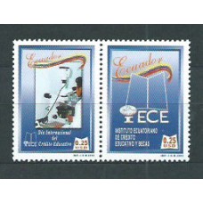 Ecuador - Correo 2002 Yvert 1645/6 ** Mnh