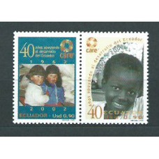 Ecuador - Correo 2002 Yvert 1679/80 ** Mnh