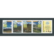 Ecuador - Correo 2002 Yvert 1687/91 ** Mnh