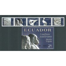 Ecuador - Correo 2004 Yvert 1794/8+Hb 126 ** Mnh Arte