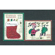 Ecuador - Correo 2004 Yvert 1808/9 ** Mnh Navidad