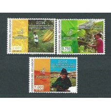 Ecuador - Correo 2014 Yvert 2564/66 ** Mnh