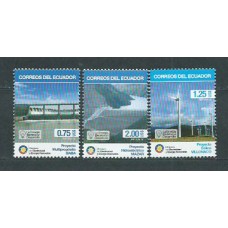 Ecuador - Correo 2014 Yvert 2574/76 ** Mnh  Electricidad