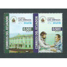 Ecuador - Correo 2014 Yvert 2580/81 ** Mnh  Hospital Vernaza