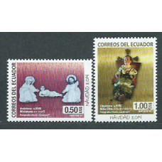 Ecuador - Correo 2014 Yvert 2582/83 ** Mnh  Navidad 2014