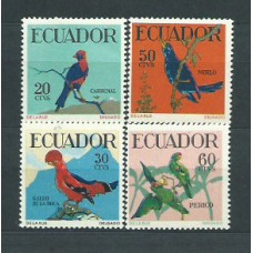 Ecuador - Correo 1958 Yvert 644/7 ** Mnh Fauna. Aves