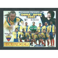 Ecuador - Hojas Yvert 119 ** Mnh Deportes. Fútbol