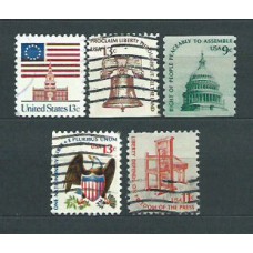 Estados Unidos - Correo 1976 Yvert 1071/1076 usado