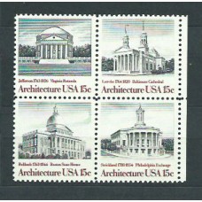 Estados Unidos - Correo 1979 Yvert 1242/5 ** Mnh Arquitectura