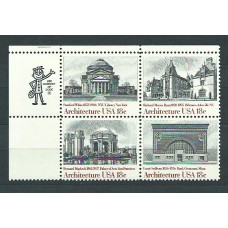 Estados Unidos - Correo 1981 Yvert 1344/7 ** Mnh  Arquitectura