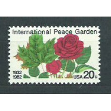 Estados Unidos - Correo 1982 Yvert 1444 ** Mnh Flores