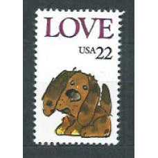 Estados Unidos - Correo 1986 Yvert 1619 ** Mnh Mensaje de Amor