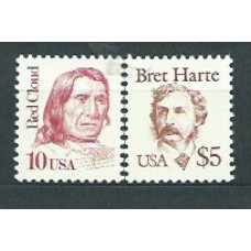 Estados Unidos - Correo 1987 Yvert 1771/2 ** Mnh Personajes