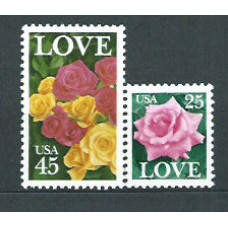 Estados Unidos - Correo 1988 Yvert 1819/20 ** Mnh Flores