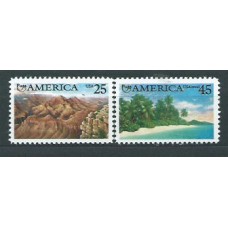 Estados Unidos - Correo 1990 Yvert 1923+Av 120 ** Mnh Upaep