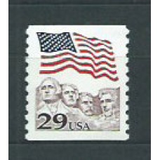 Estados Unidos - Correo 1991 Yvert 1932 ** Mnh Bandera