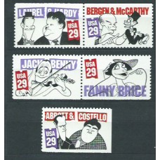 Estados Unidos - Correo 1991 Yvert 1967/1971 ** Mnh Comics