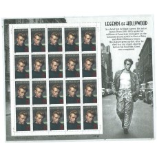 Estados Unidos - Correo 1996 Yvert 2522 ** Mnh  James Dean  pliego con viñeta