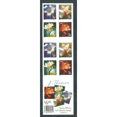 Estados Unidos - Correo 2001 Yvert 3181 Carnet ** Mnh Flores