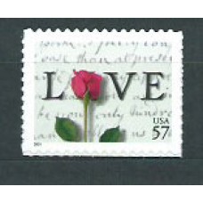 Estados Unidos - Correo 2001 Yvert 3249 ** Mnh Sello Amor