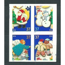 Estados Unidos - Correo 2005 Yvert 3720a/3a ** Mnh Navidad