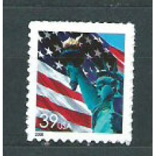 Estados Unidos Correo 2006 Yvert 3775 ** Mnh Banderas