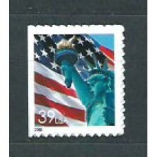 Estados Unidos Correo 2006 Yvert 3775b ** Mnh Banderas