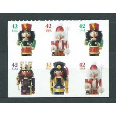 Estados Unidos - Correo 2008 Yvert 4129a/32a ** Mnh Navidad