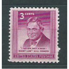 Estados Unidos - Correo 1948 Yvert 526 ** Mnh Personaje