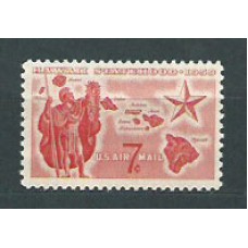 Estados Unidos - Aereo Yvert 55 ** Mnh