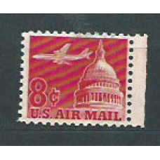 Estados Unidos - Aereo Yvert 61 ** Mnh Avión