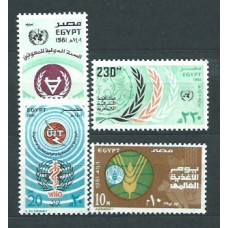 Egipto - Correo 1981 Yvert 1154/7 ** Mnh  ONU