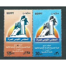 Egipto - Correo 2004 Yvert 1803/4 ** Mnh