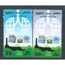 Egipto - Correo 2008 Yvert 1990/91 ** Mnh