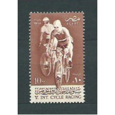 Egipto - Correo 1958 Yvert 415 ** Mnh  Deportes ciclismo