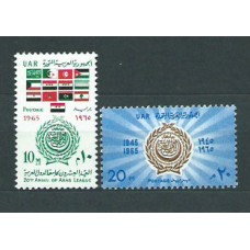 Egipto - Correo 1965 Yvert 642/3 ** Mnh