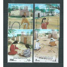 Emiratos Arabes - Correo 1995 Yvert 461/4 ** Mnh Juegos infantiles