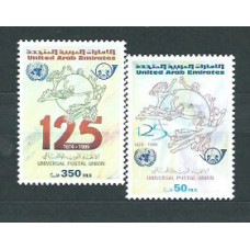 Emiratos Arabes - Correo 1999 Yvert 601/2 ** Mnh  UPU