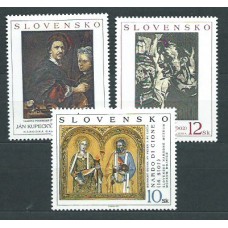 Eslovaquia - Correo 1997 Yvert 250/2 ** Mnh Pinturas