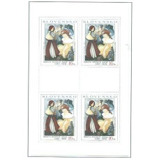 Eslovaquia - Correo 2001 Yvert 356/8 ** Mnh Pintura