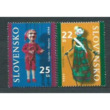 Eslovaquia - Correo 2006 Yvert 470/1 ** Mnh Marionetas