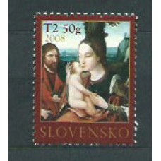 Eslovaquia - Correo 2008 Yvert 516 ** Mnh Navidad