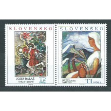 Eslovaquia - Correo 2008 Yvert 517/8 ** Mnh Pinturas